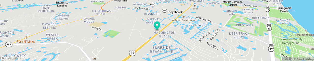 ev charging station on the map