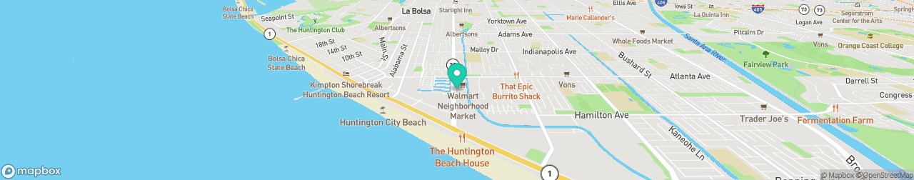 ev charging station on the map
