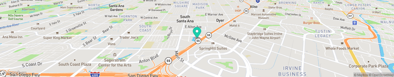 ev charging station on the map