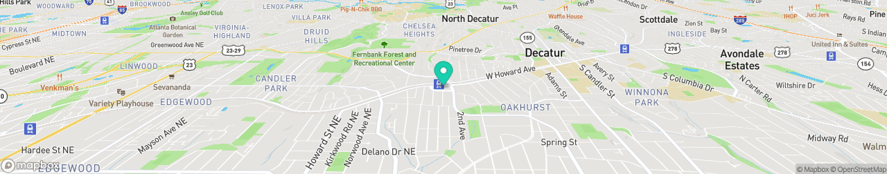 ev charging station on the map