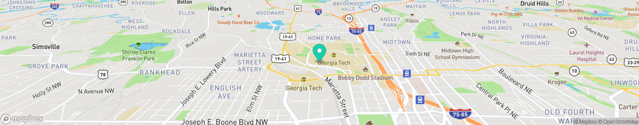 ev charging station on the map
