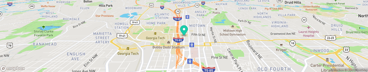 ev charging station on the map