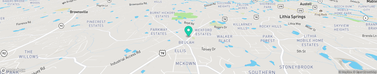 ev charging station on the map