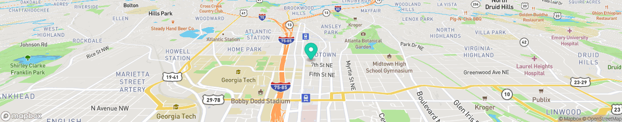 ev charging station on the map