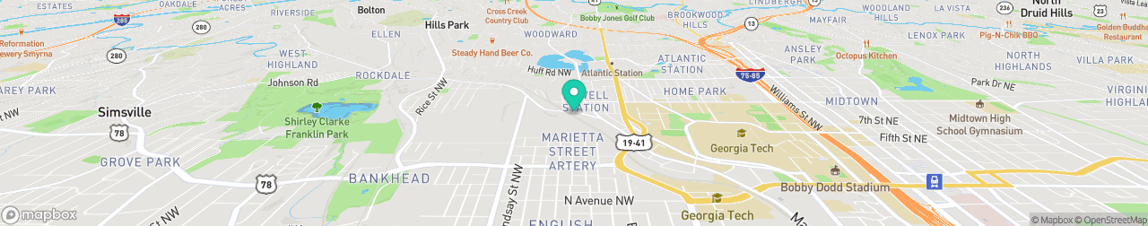 ev charging station on the map