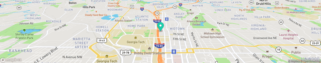 ev charging station on the map