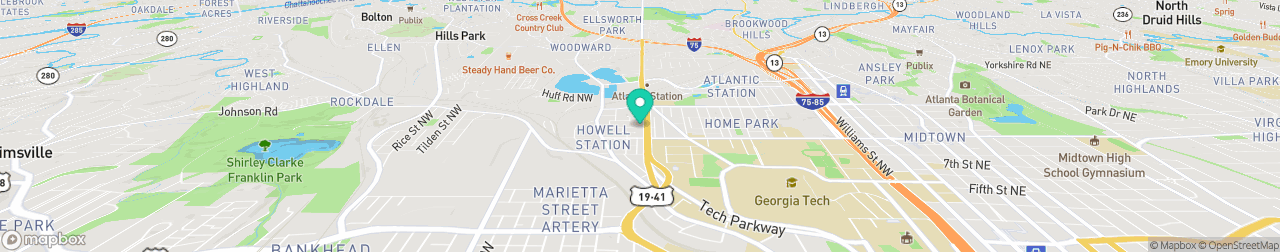 ev charging station on the map
