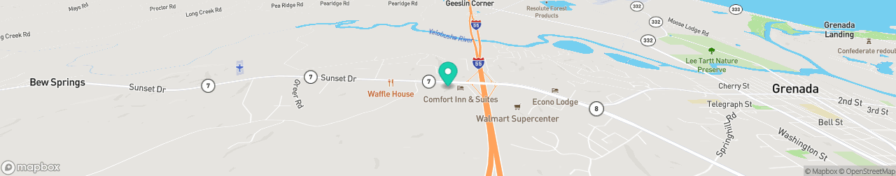 ev charging station on the map