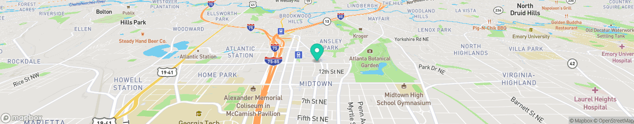 ev charging station on the map