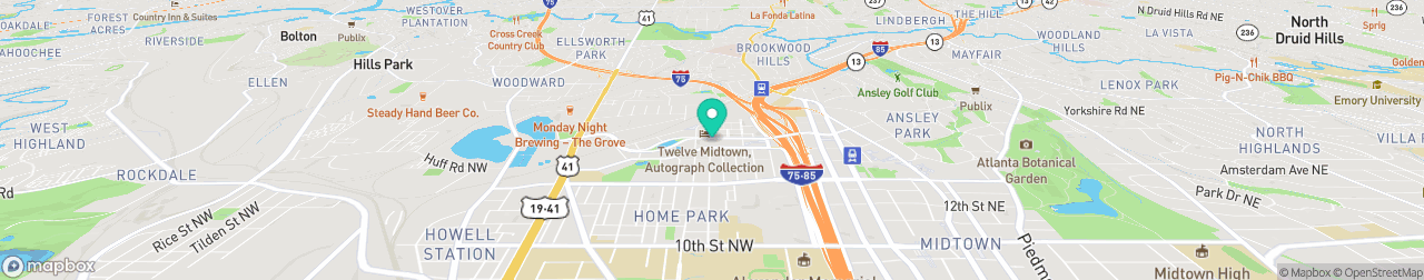 ev charging station on the map