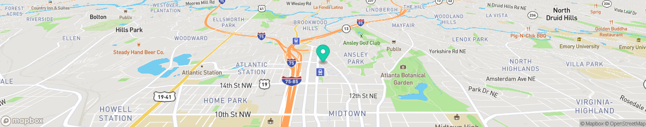 ev charging station on the map