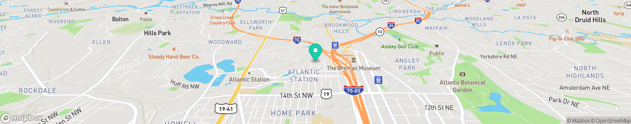 ev charging station on the map