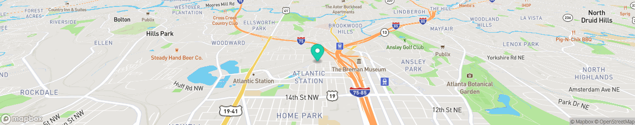 ev charging station on the map