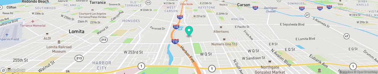 ev charging station on the map