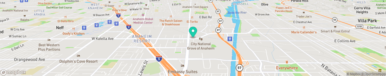 ev charging station on the map