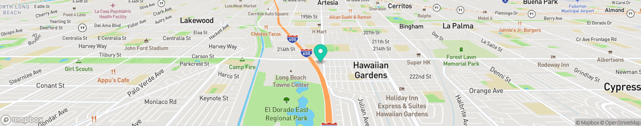 ev charging station on the map