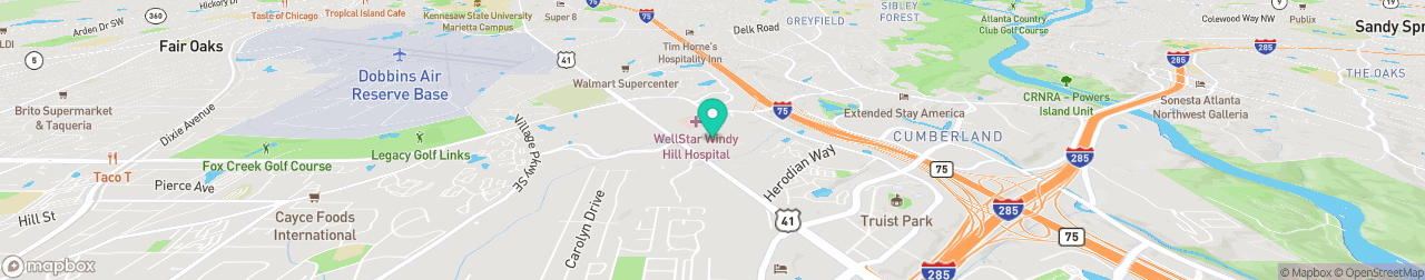 ev charging station on the map