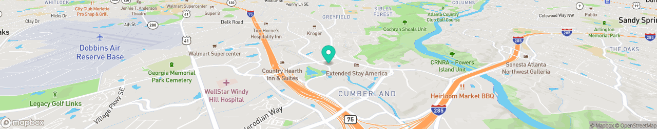ev charging station on the map