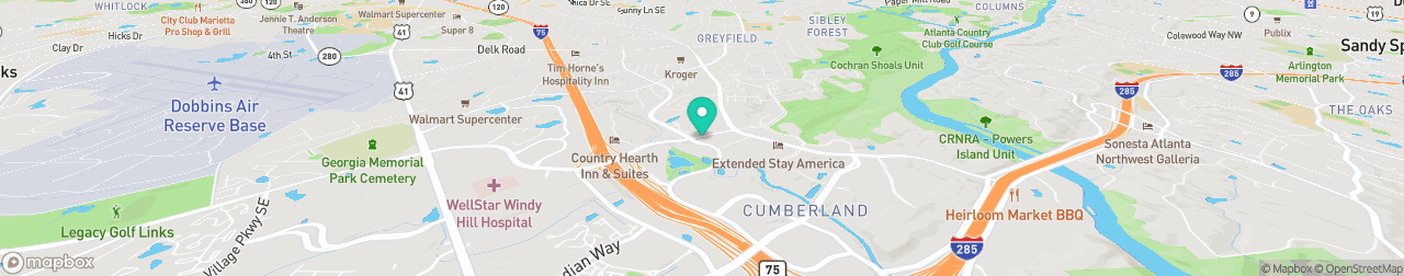 ev charging station on the map