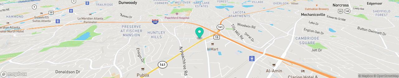 ev charging station on the map