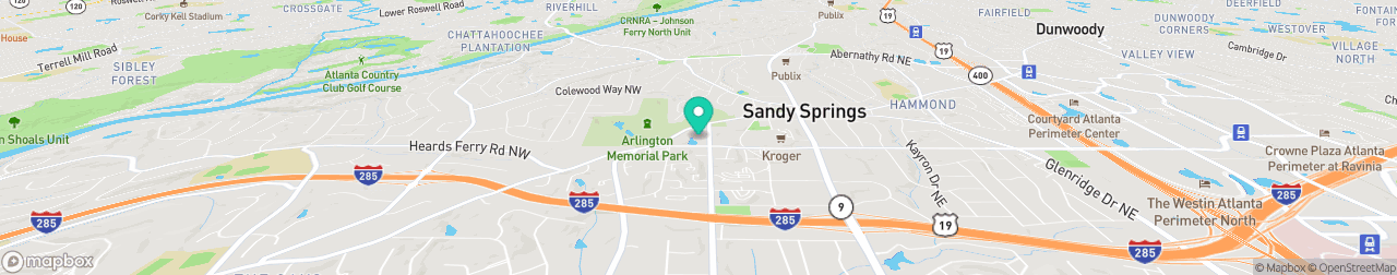 ev charging station on the map