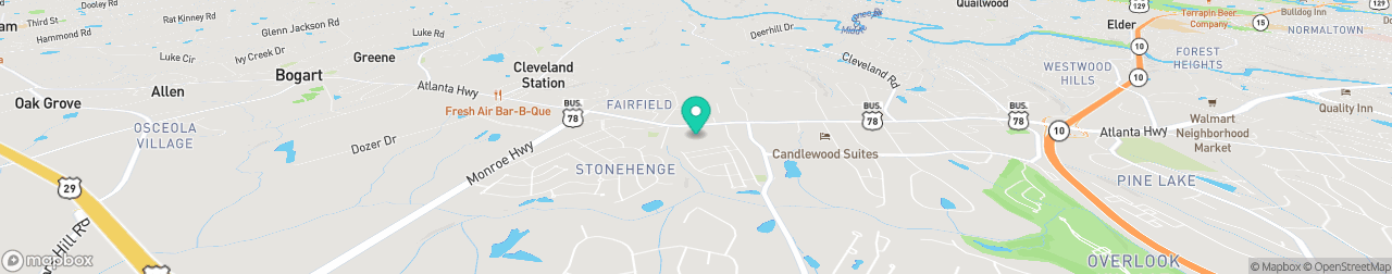 ev charging station on the map