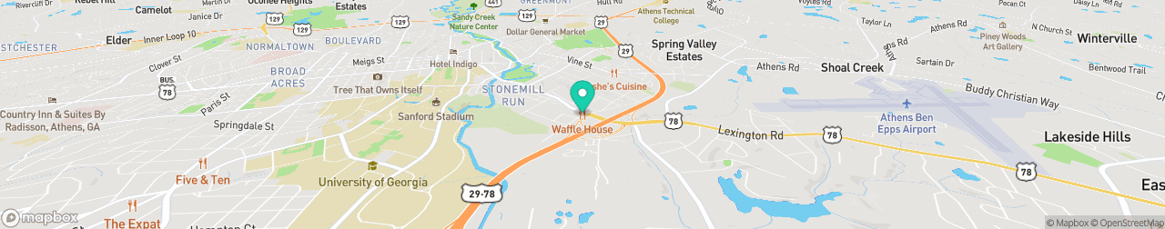 ev charging station on the map