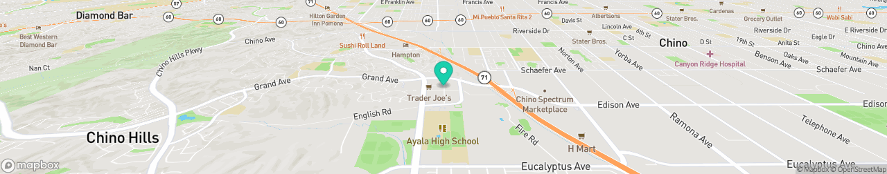 ev charging station on the map