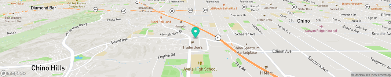 ev charging station on the map