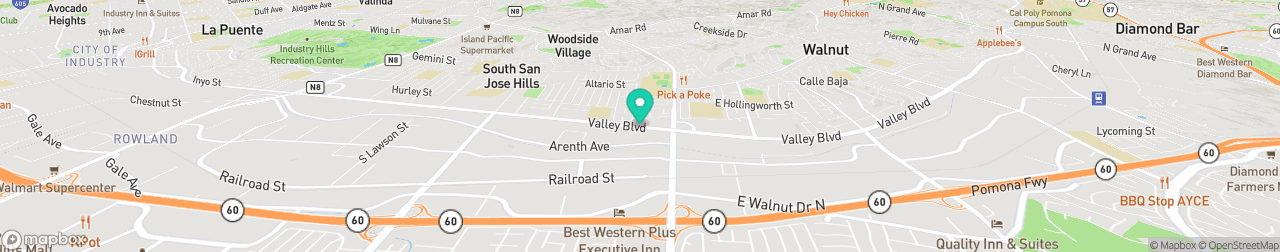ev charging station on the map