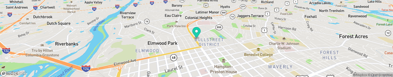 ev charging station on the map