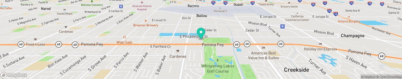 ev charging station on the map