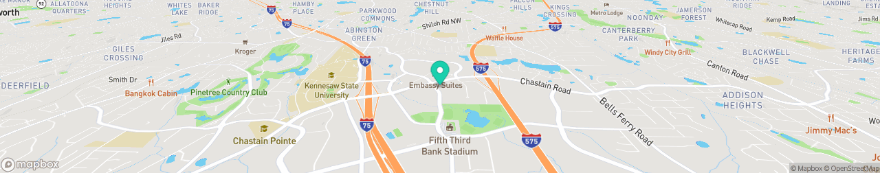 ev charging station on the map