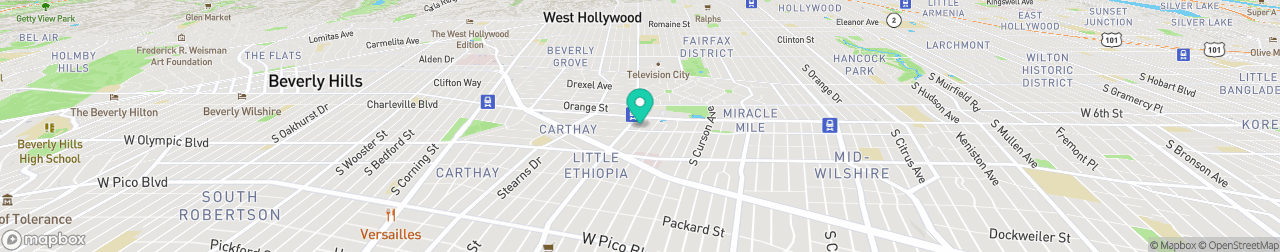 ev charging station on the map