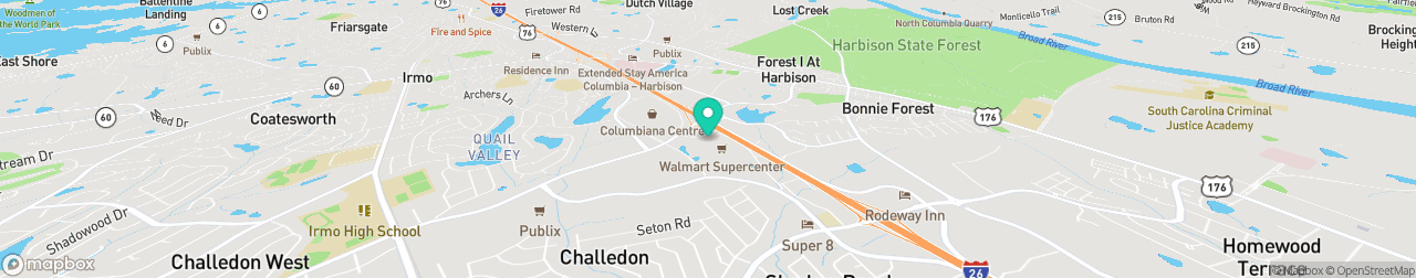 ev charging station on the map