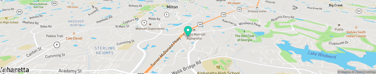 ev charging station on the map