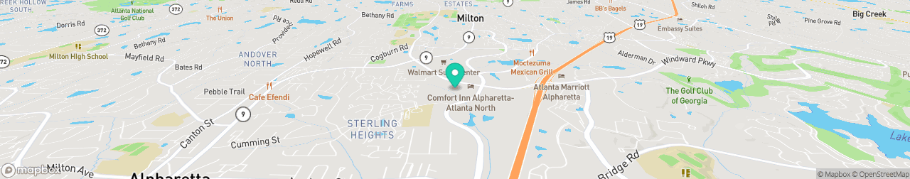 ev charging station on the map