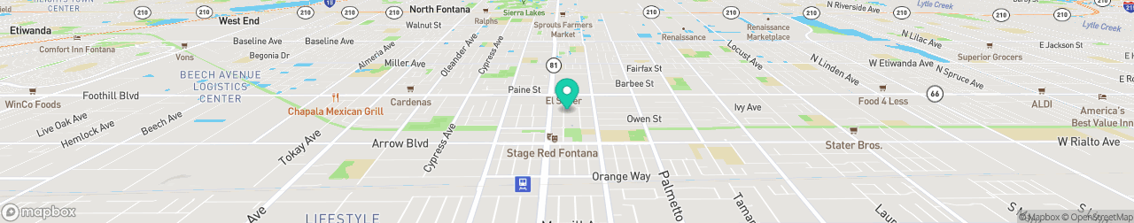 ev charging station on the map