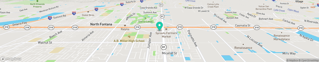 ev charging station on the map