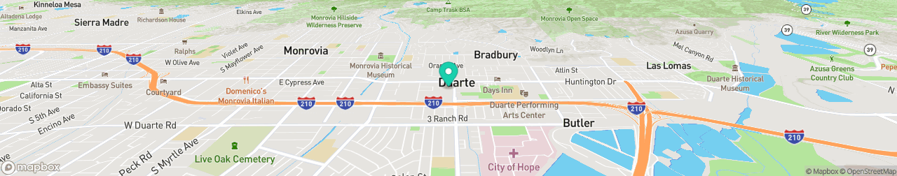 ev charging station on the map