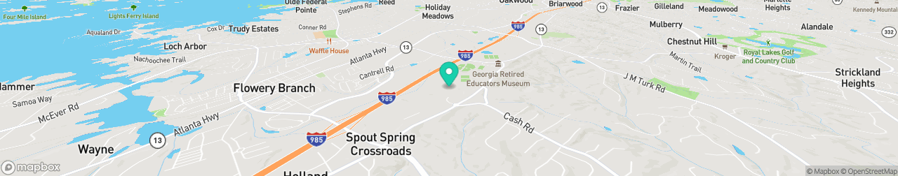 ev charging station on the map