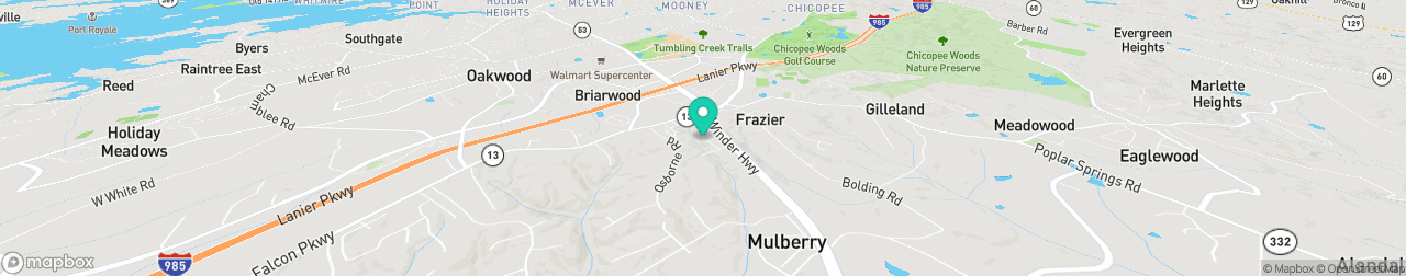 ev charging station on the map