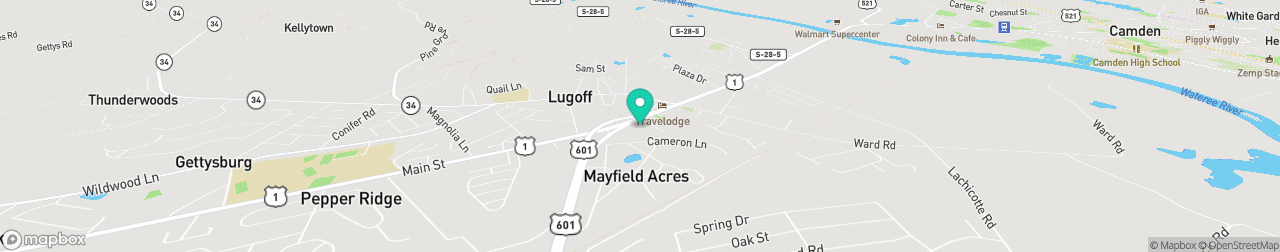 ev charging station on the map