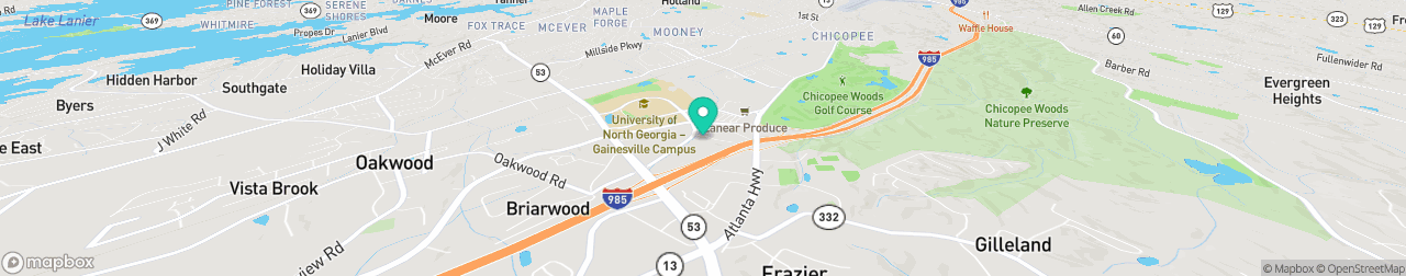 ev charging station on the map