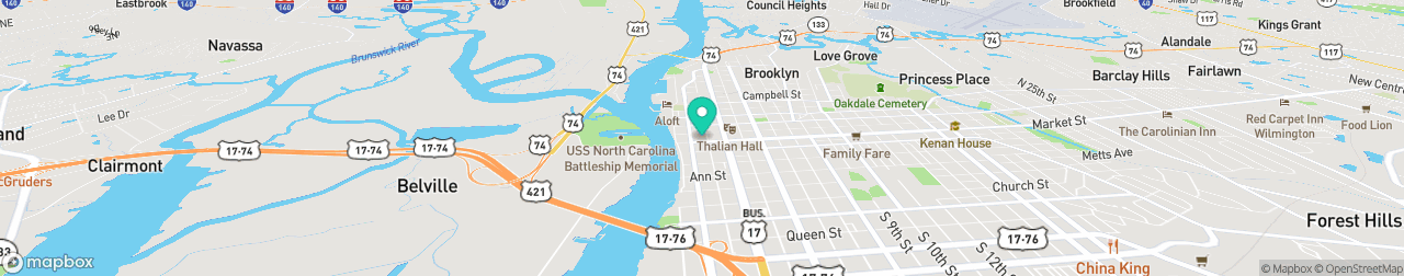 ev charging station on the map