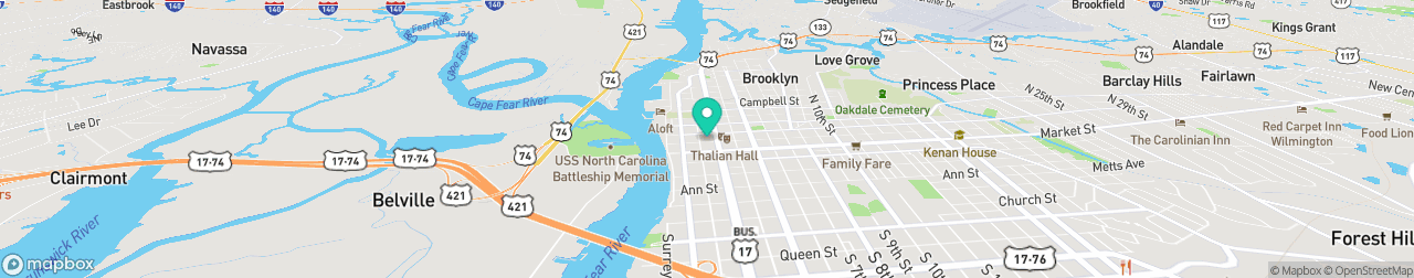 ev charging station on the map