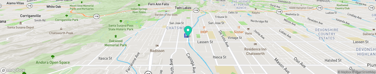 ev charging station on the map