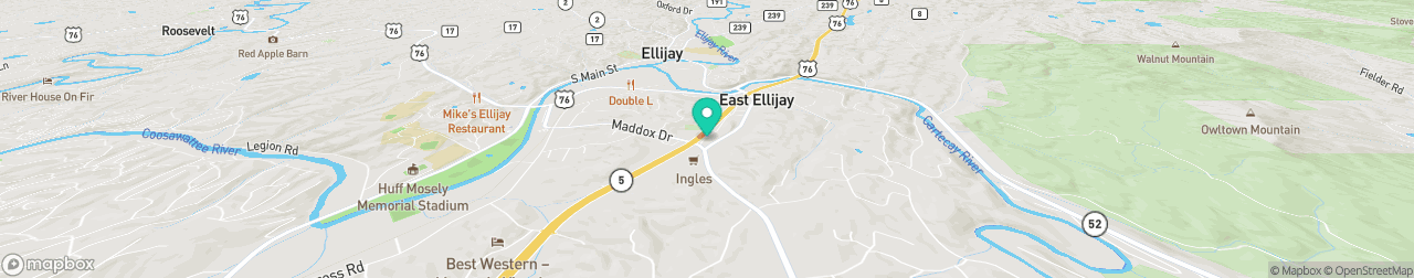 ev charging station on the map