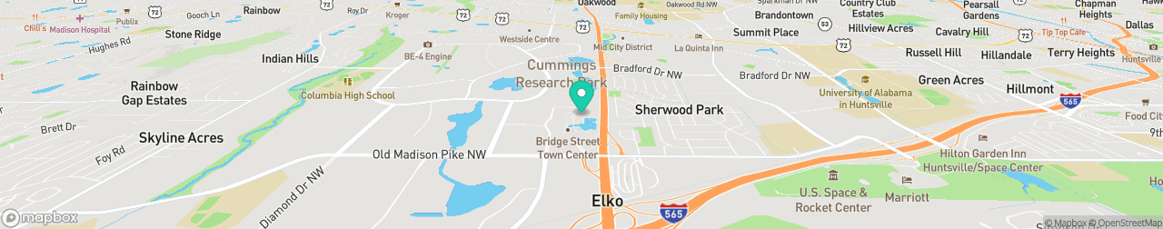 ev charging station on the map