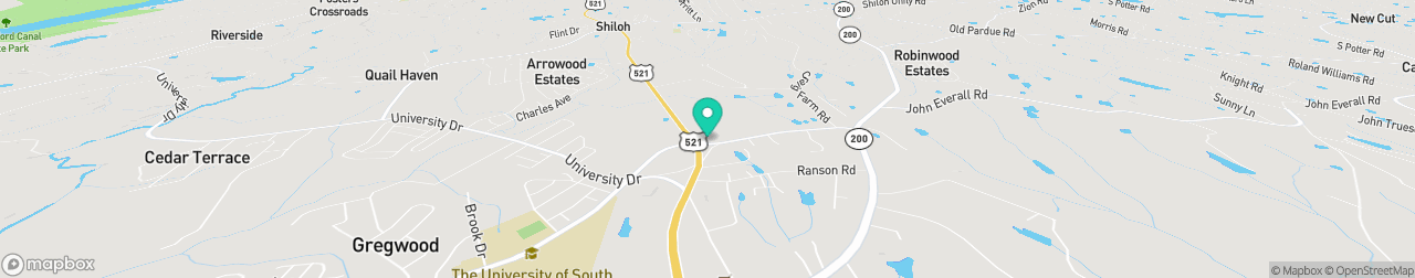 ev charging station on the map